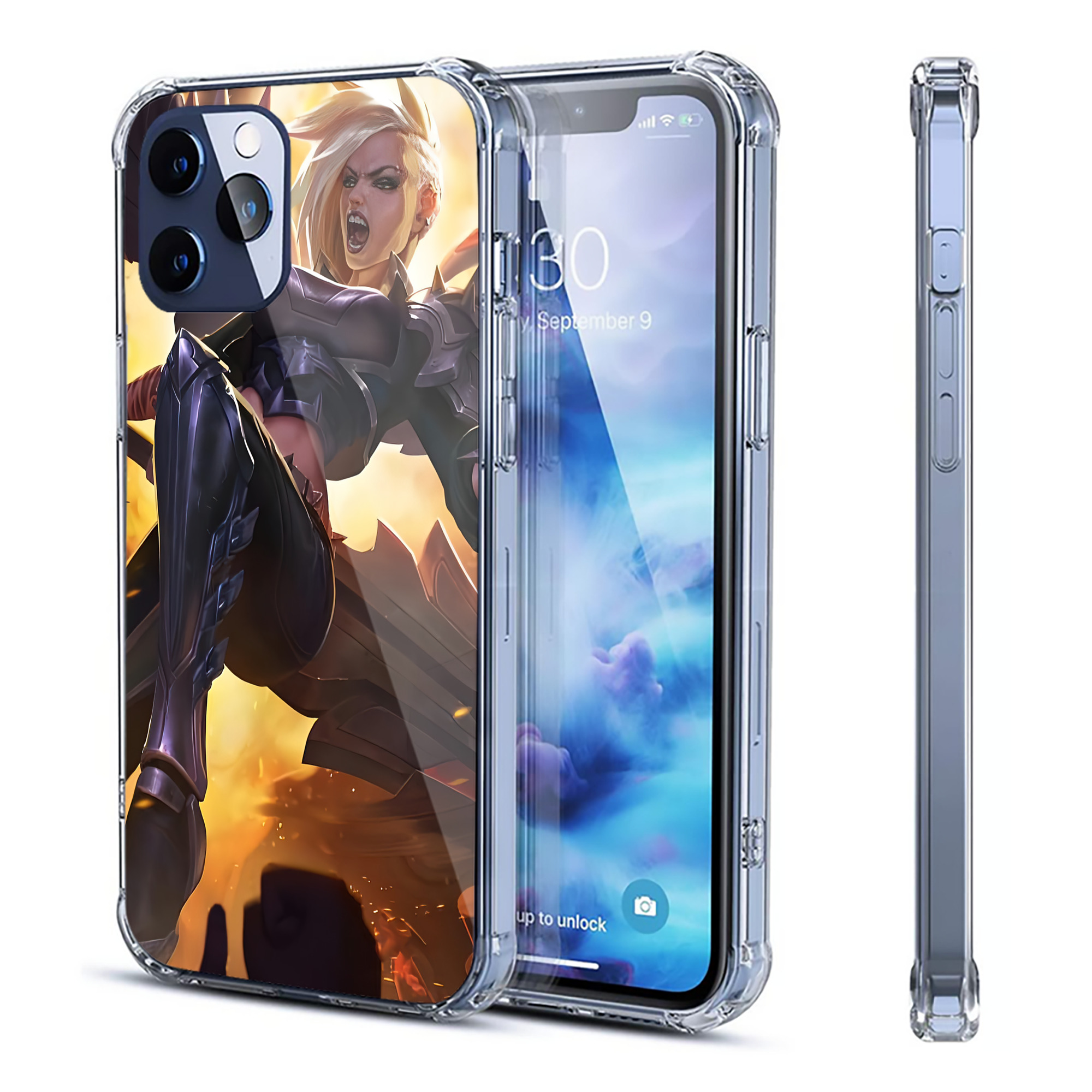 リーグ・オブ・レジェンド League of Legends LOL 【iPhone 12シリーズ対応】透明スマホケース（クリアソフトケース）